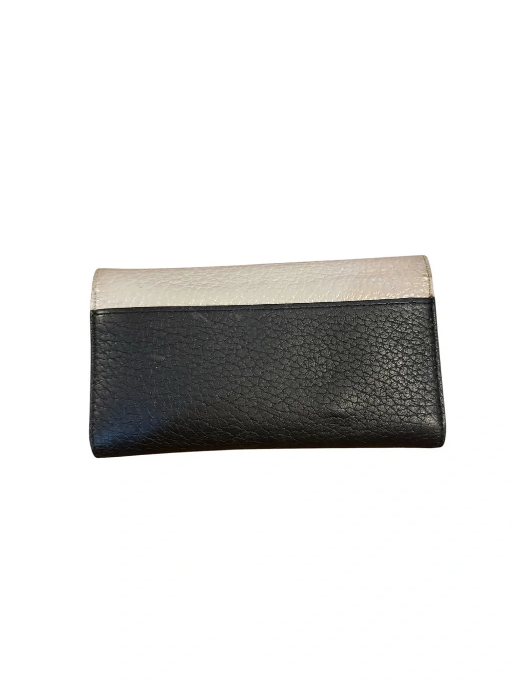 Kate spade Two-Tone Black and Cream Women's Leather Wallet